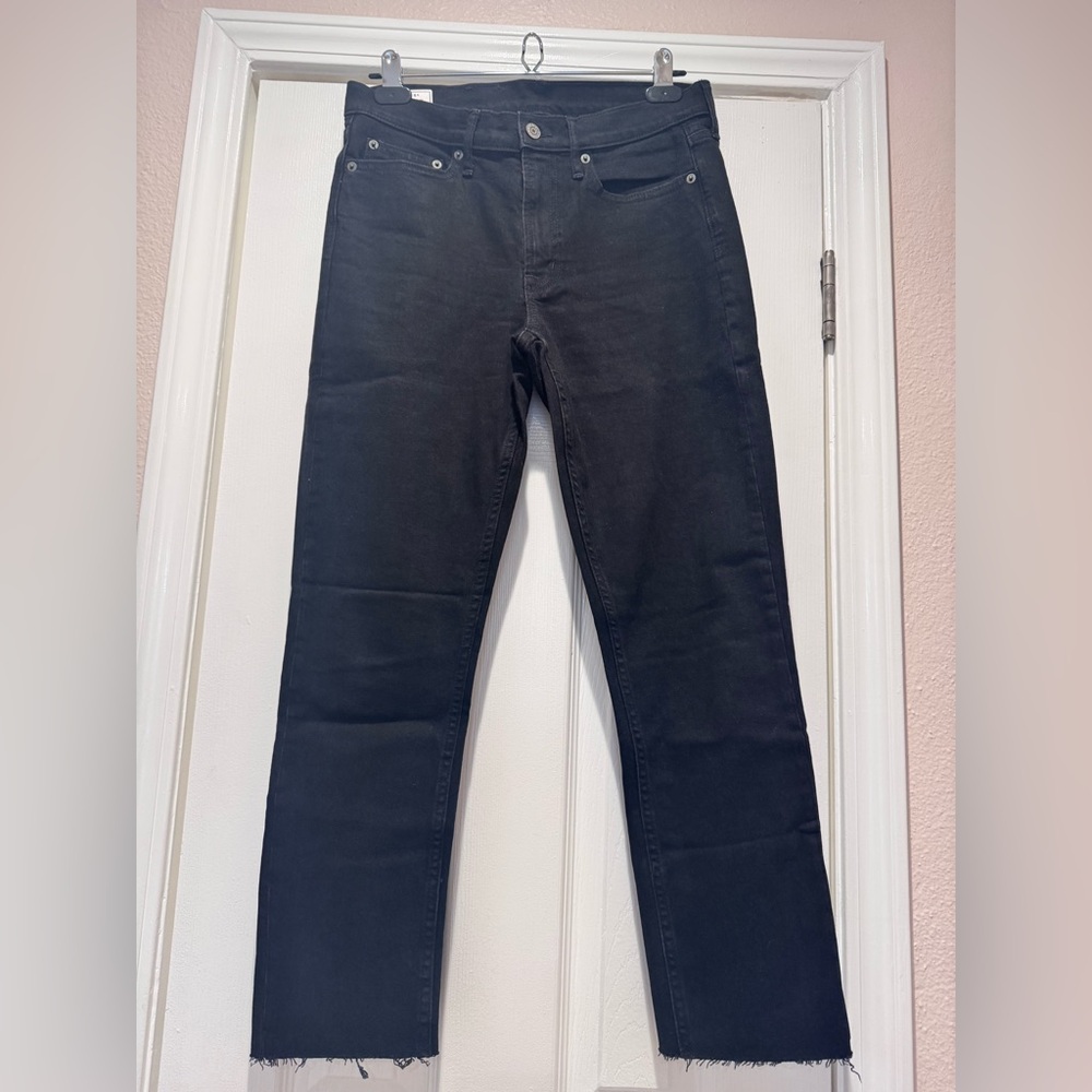 GAP High Rise Vintage Slim Jeans - Black - 28 (6) - Picture 10 of 13